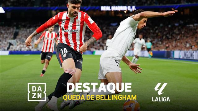 VÍDEO: Bellingham ficou a pedir penálti neste lance