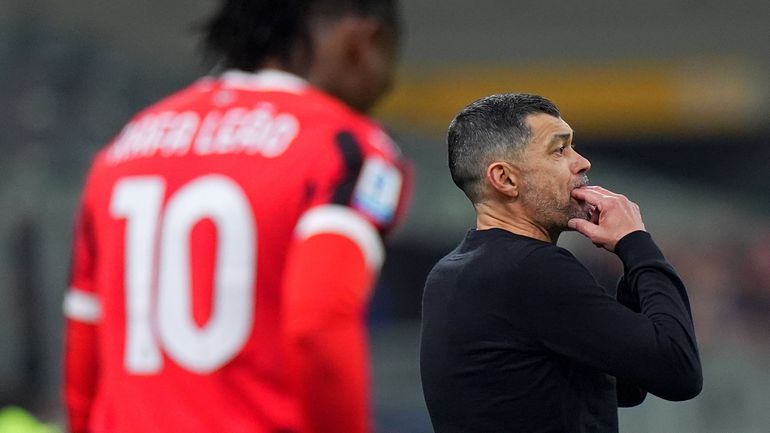 Milan-Bolonha: surpresa portuguesa no onze de Conceição