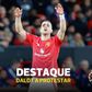 Era só um canto, mas reação de Dalot pode resumir a época do Man. Utd