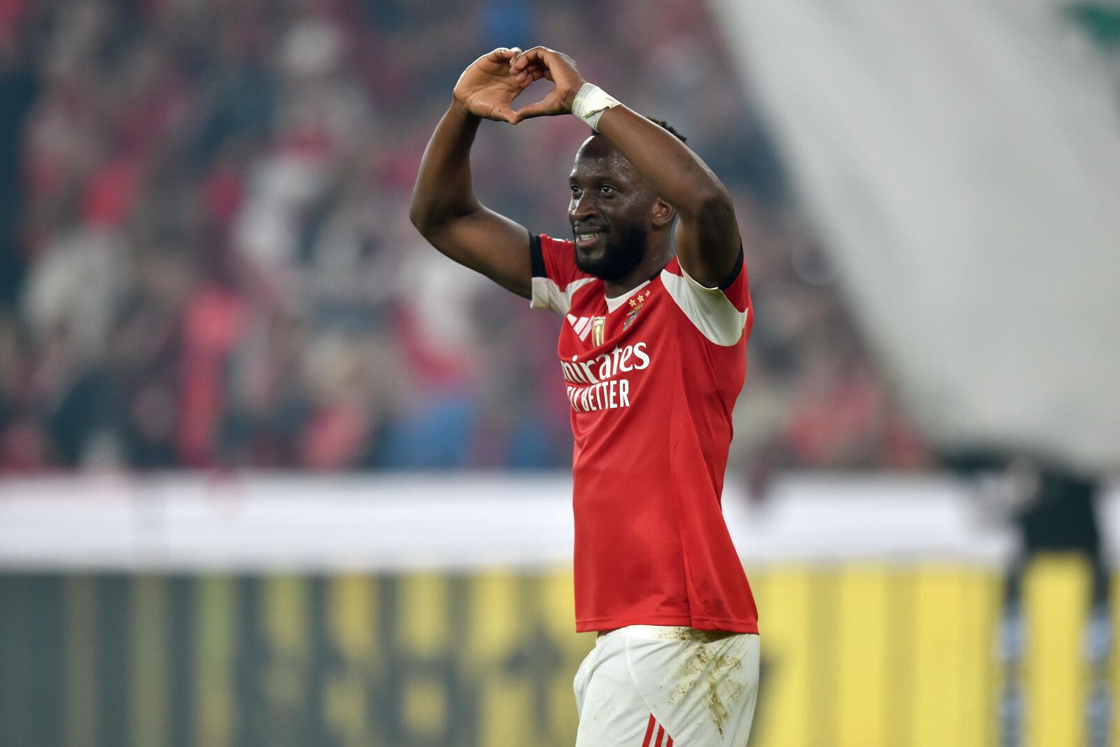 Lukebakio, extremo do Benfica (foto: Miguel Nunes)