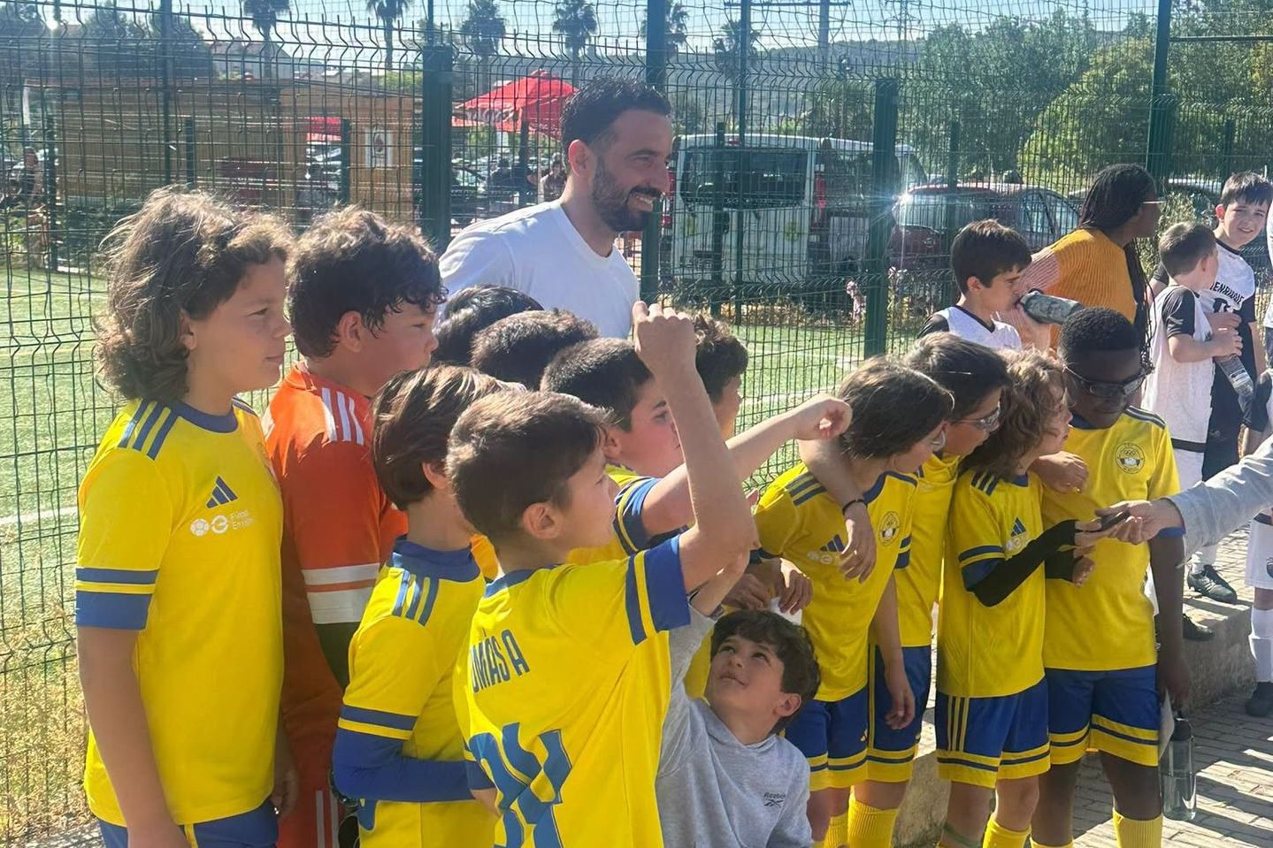 Ruben Amorim de visita ao CAC - Foto: CAC