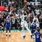 Neemias Queta frente aos 76ers - foto: X/Celtics