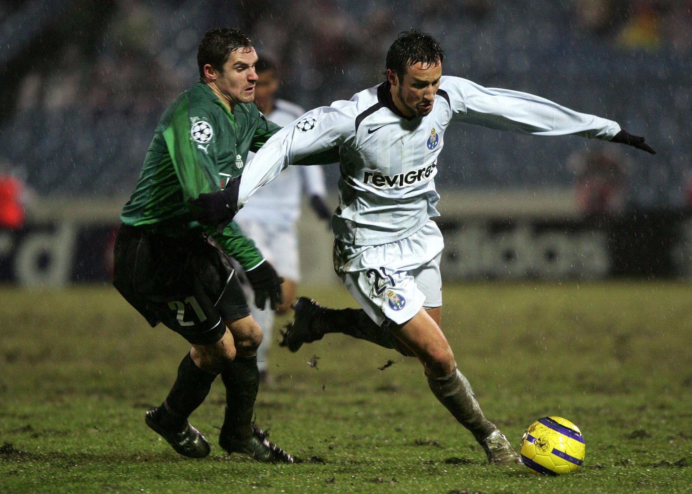 O Artmedia Bratislava venceu o FC Porto no Estádio do Dragão na Champions em 2005 e ficou em 3.º, à frente dos dragões, na fase de grupos. Há 16 anos que não estão na 1.ª divisão da Eslováquia (ASF/PEDRO TRINDADE)