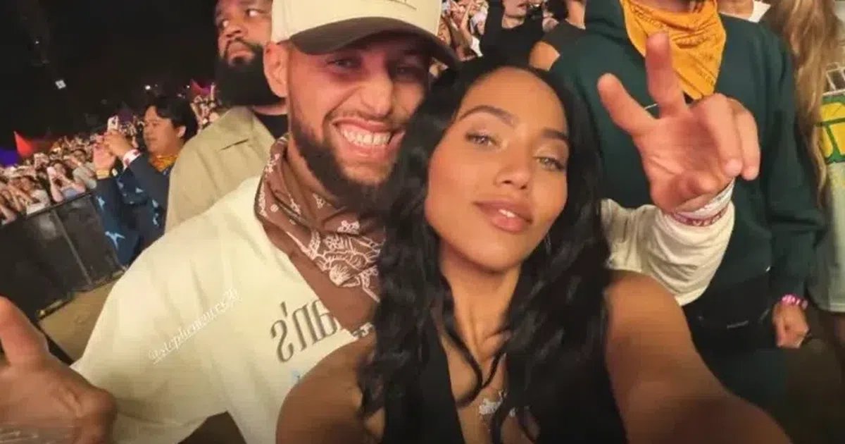 Stephen Curry fica fora do 'play-off' e vai namorar para o concerto de Justin Bieber