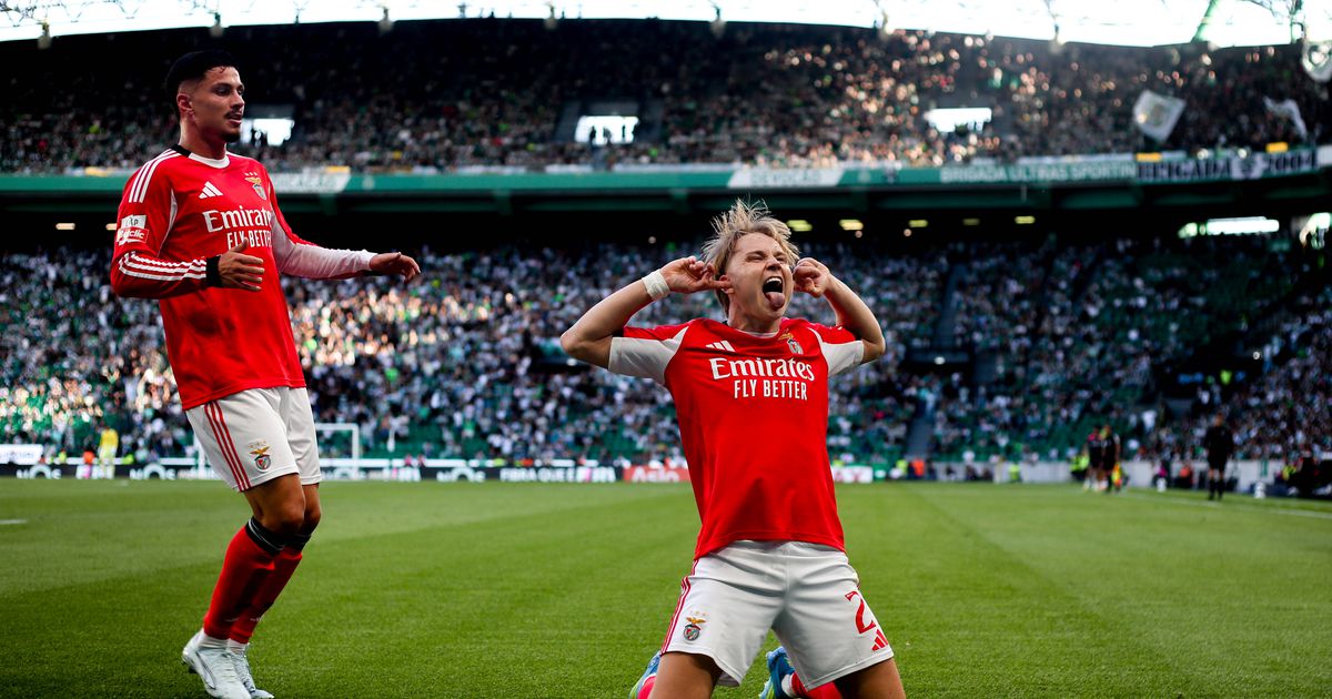 Schjelderup ou Darwin? Benfica voltou a vencer em Alvalade... com o mesmo festejo