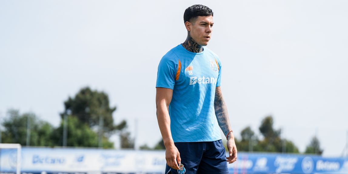 Nehuén Pérez deu mais um passo em frente na recuperação - Foto: FC PORTO