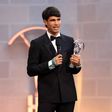 Carlos Alcaraz ganhou o segundo Laureus, depois da revelação em 2023. Foto Laureus