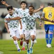 Golo de Alanzinho vai dando vantagem ao Moreirense na receção ao Estoril — Foto: Hugo Delgado/LUSA