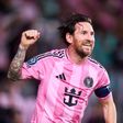 Messi celebra golo pelo Inter Miami (IMAGO)
