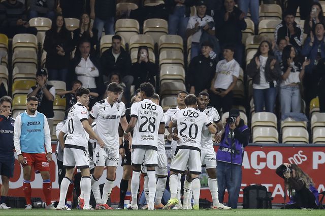 O Vitória de Guimarães voltou às vitória em Barcelos -Foto: MANUEL FERNANDO ARAÚJO/LUSA