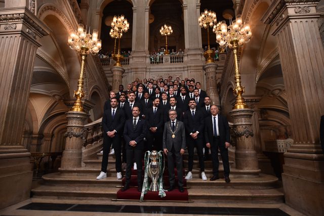 As melhores imagens da receção do Sporting na autarquia (fotogaleria)
