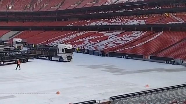Estádio da Luz transforma-se para receber Taylor Swift