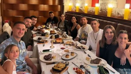 Di María e Otamendi gozam férias juntos no Dubai (foto)