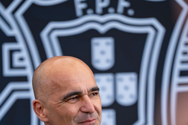 Roberto Martínez anda a brincar com os jogadores