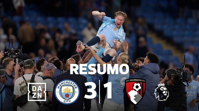 Golo e assistências portugueses e City mais perto da Champions (resumo)