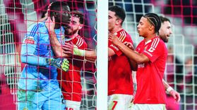 Benfica: Samuel Soares 'ameaçado' por Trubin