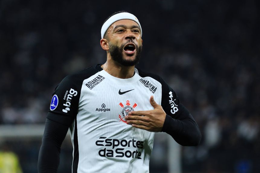 Depay, jogador do Corinthians