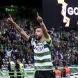 Bruno Fernandes com a camisola do Sporting