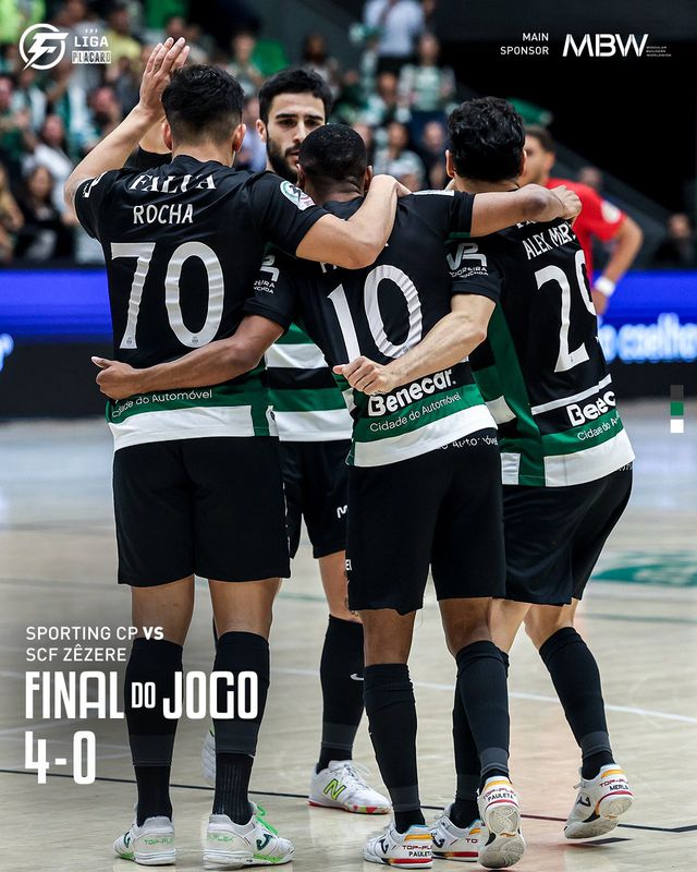 Sporting impõe-se com goleada e força 'negra'