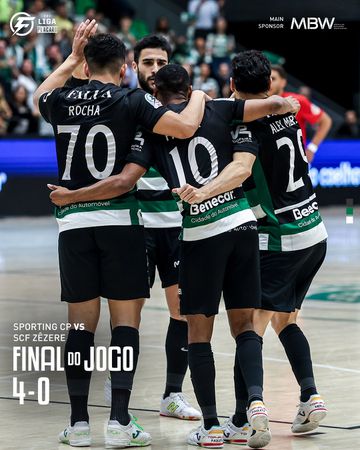 Sporting impõe-se com goleada e força 'negra'