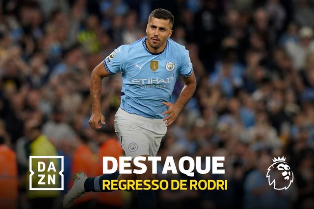 VÍDEO: aí está o tão ansiado regresso de Rodri aos relvados