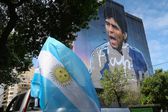 Mural em homenagem a Maradona