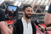 Ruben Amorim, treinador do Manchester United, fala à comunicação social antes da final da Europa League (foto: IMAGO)