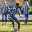 Aaron Tshibola, defesa do Kilmarnock e ex-Aves