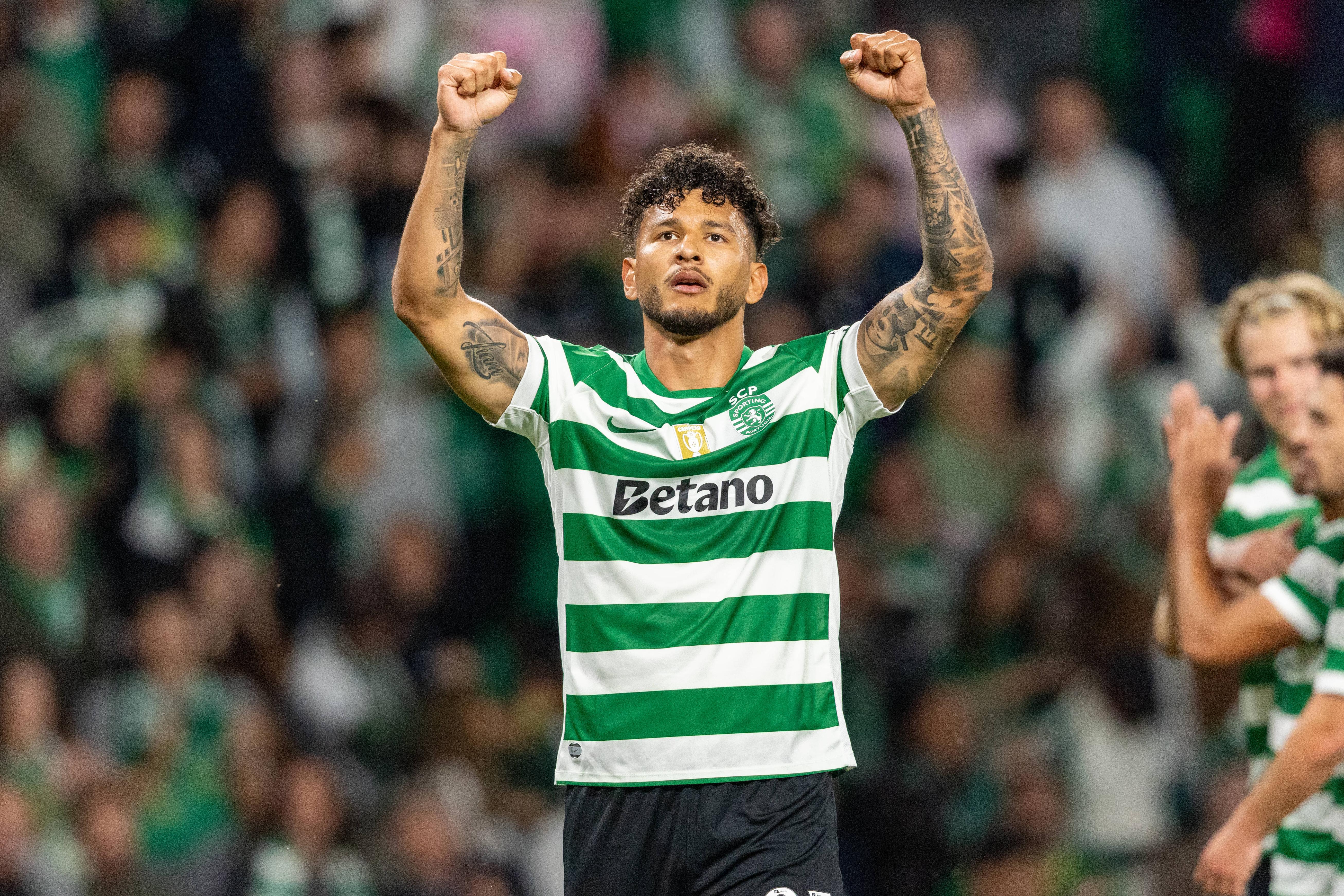Luis Suárez, avançado de 28 anos, marcou 38 golos na época de estreia pelo Sporting. Tem contrato até 2030 - Foto: IMAGO