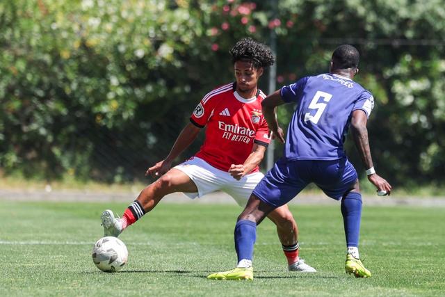 Duarte Soares durante o Benfica-Santa Clara - Foto: SL Benfica