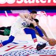 Ben Simmons foi a primeira escolha do 'draft' há 10 anos. IMAGO