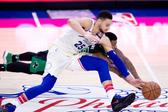 Ben Simmons foi a primeira escolha do 'draft' há 10 anos. IMAGO