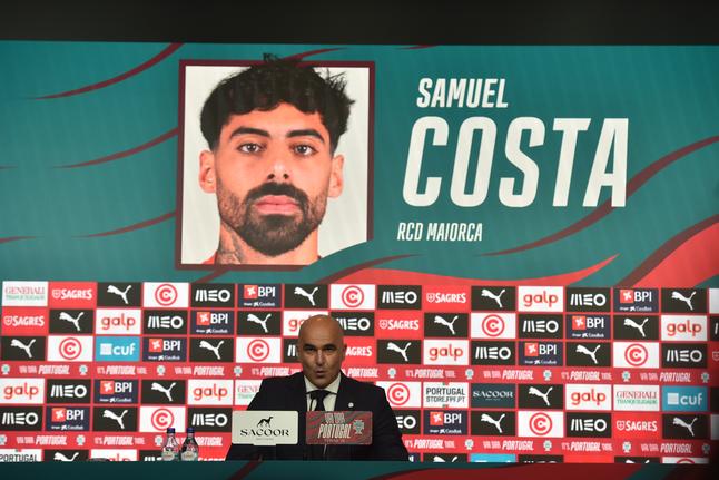 Roberto Martínez convocou Samu Costa para o Mundial