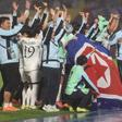 A equipa feminina do Naegohyang Women's, da Coreia do Norte, venceu em casa do Suwon, na Coreia do Sul, por 2-1, esta quarta-feira, num raro encontro desportivo entre os dois países