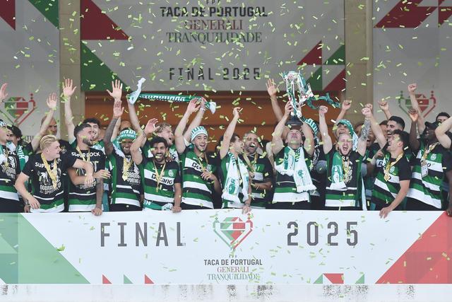Sporting conquistou a última edição da Taça de Portugal, diante do Benfica - Foto: Miguel Nunes