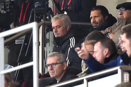Mourinho nas bancadas do Seixal - imagem de arquivo (Miguel Nunes)
