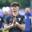 Rodrigo Ribeiro, emprestado pelo Sporting ao Augsburgo desde janeiro