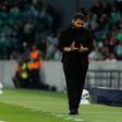 Gonçalo Feio não evitou a queda do Tondela à Liga 2, mas ainda há hipóteses de manter-se no comando técnico dos beirões