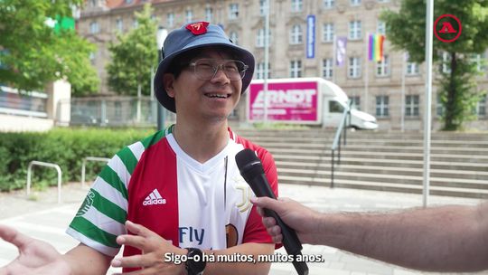 O chinês que tem a carreira toda de Ronaldo na camisola