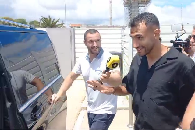 As primeiras imagens de Pavlidis em Lisboa