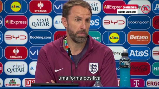 Southgate não proíbe redes sociais: «Não vale a pena ter uma regra»