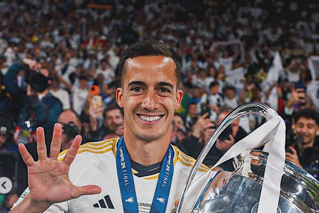 Lucas Vázquez dedica-se ao minigolfe