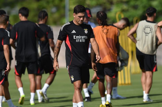 Gonçalo Oliveira integrou comitiva encarnada no Mundial de Clubes- Foto Miguel Nunes