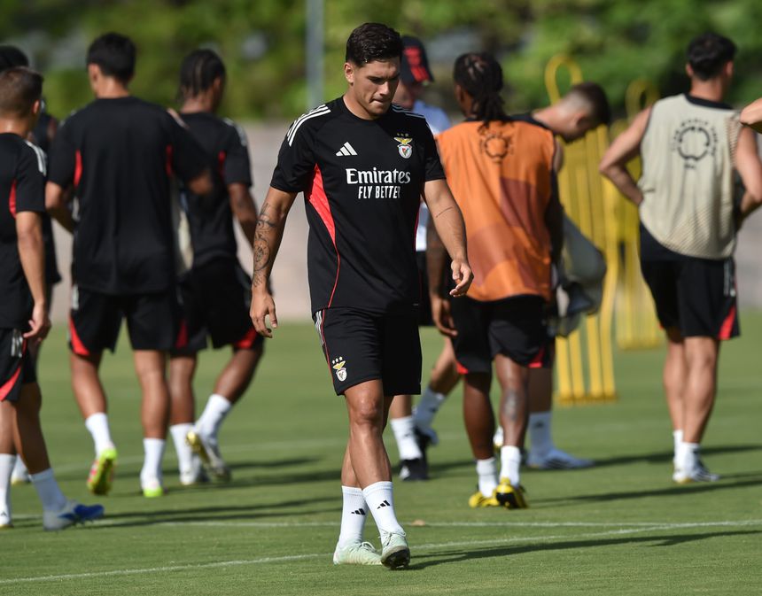 Gonçalo Oliveira integrou comitiva encarnada no Mundial de Clubes- Foto Miguel Nunes