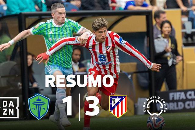 At.Madrid vence mas Botafogo vai ser dor de cabeça (Resumo)