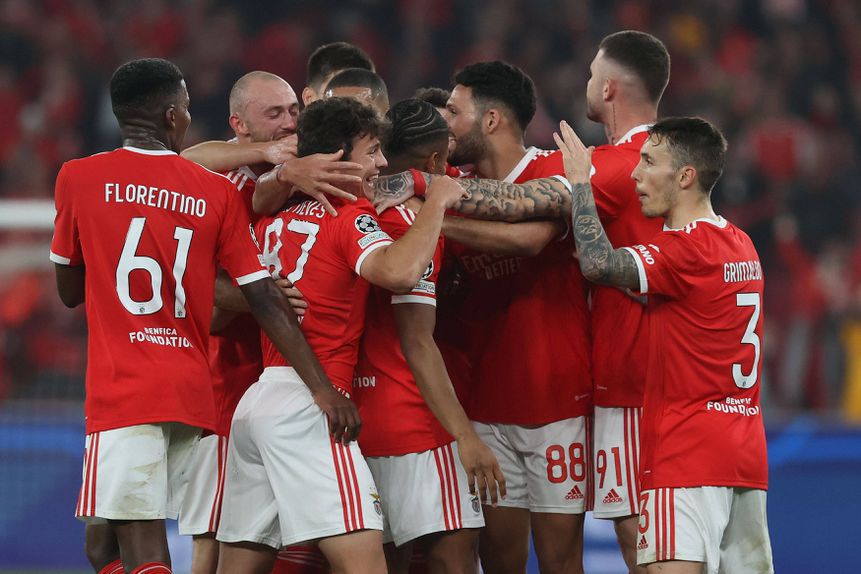 Festejos da equipa do Benfica em 2022/2023
