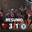 Flamengo foi 'Mengão' às custas do Chelsea (resumo)