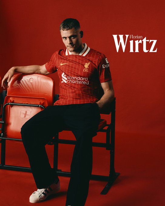 Mercado oficial: Liverpool bate recorde por Wirtz