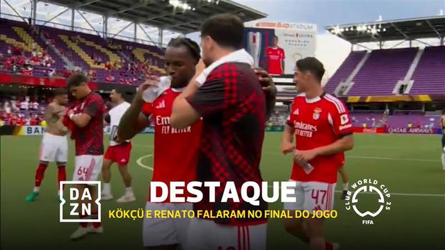 Após a confusão com Lage, Kokçu foi falar... com Renato Sanches (vídeo)