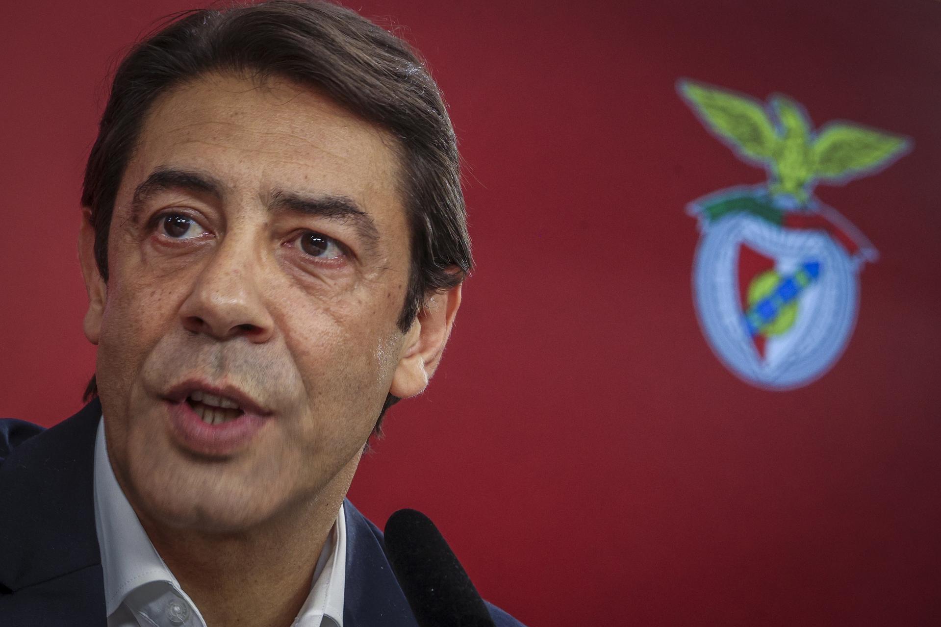Rui Costa, presidente do Benfica — Foto: Lusa